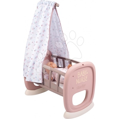 Smoby Baby Nurse Kolébka pro panenky se stříškou – Sleviste.cz