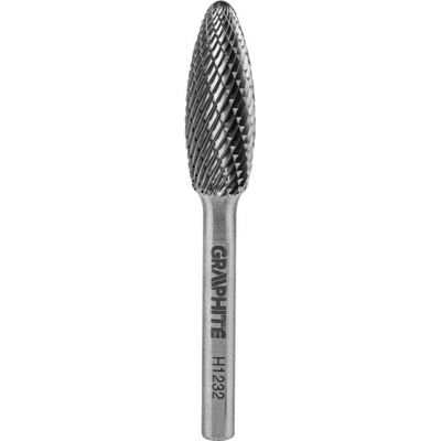 fréza HM karbid typ H,ovál 12x32mm, trn 6x45mm Graphite 55H376