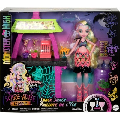 Mattel Monster High Scare-adise Island Snack Shack Lagoona Blue 29 cm