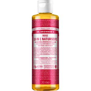 Dr. Bronner's 18in1 Натурален сапун Роза - 240 мл