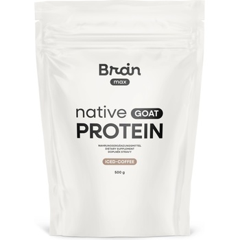 BrainMax Native Goat Protein, Iced coffee, 500 g