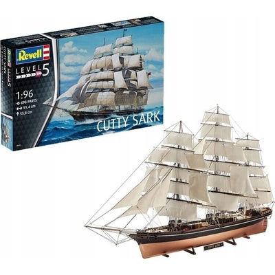 Revell ModelKit loď 05422 Cutty Sark 1:96