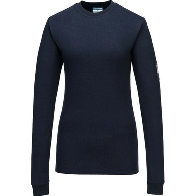 Portwest Tričko FR808 Modaflame Knit FR dlouhý rukáv dámské Navy M