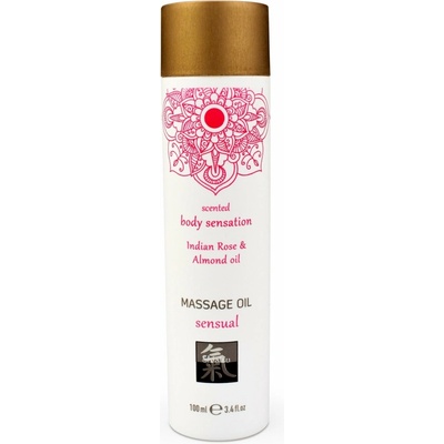 Shiatsu Massage Oil Sensual Indian Rose & Almond Oil 100 ml