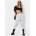 Missy Empire Анцуг Missy Empire I'm Real Slogan Joggers - White