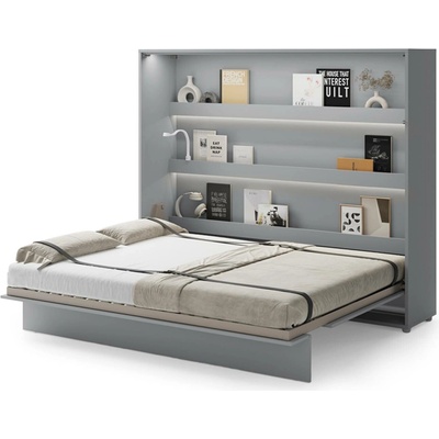 Dig-net Nábytek Lenart Bed Concept BC-14 šedá