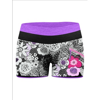 Crazy Idea Instinct Doodles Dámske kraťasy