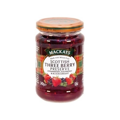 Mackay's džem Jahody Maliny a čierne Ríbezle 340 g