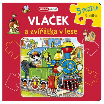 Vláček a zvířátka v lese - Pavlína Šamalíková