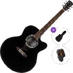 Pasadena PJC-350 Standard SET Black Джъмбо китара