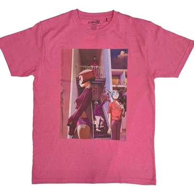Gorillaz The Static Channel (Back Print) Pink XL Риза (GORTS21MP04)