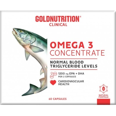 GoldNutrition Omega-3 Concentrate [60 капсули]