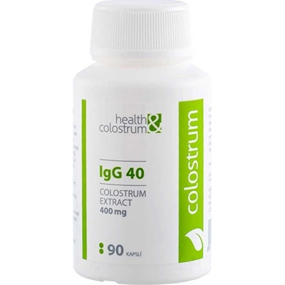Health & Colostrum colostrum IgG40 400 mg 90 kapsúl