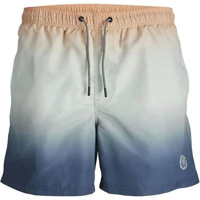 JACK & JONES Бански гащета Jack & jones 12261620 Fiji Dip Dye swimming shorts - Blue (Peach Nougat)
