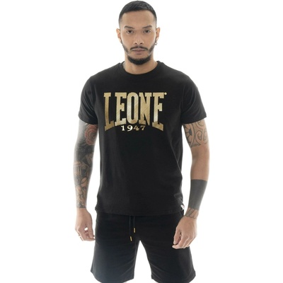 Leone pánské tričko Stripe Gold černá