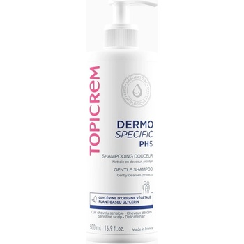 Topicrem pH5 jemné šamponové mléko 500 ml