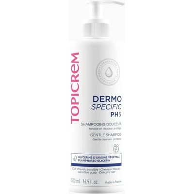 Topicrem pH5 jemné šamponové mléko 500 ml