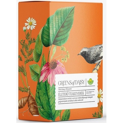 Herbária Greens of Daisy bylinná čajová zmes na podporu imunity 100 g
