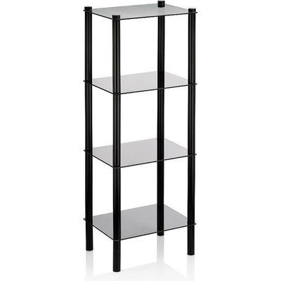 Kela (Германия) Eтажерка с 4 рафта kela lars свободностояща - цвят черен (kela 24228)