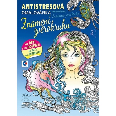 Omalovánky Baloušek tisk Antistresová omalovánka A4 Znamení zvěrokruhu