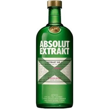 Absolut Extrakt No. 1 Cardamom 35% 0,7 l (čistá fľaša)