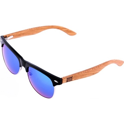 Snowbitch spring hinge zebra wood temple MULTI2289