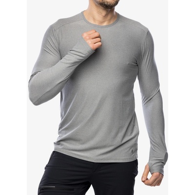 royal Robbins Amp Lite Crew L/S lt pewter htr