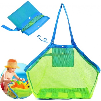 BeachPeace AG546A plážová taška 48x56 cm 61 L zeleno-modrá