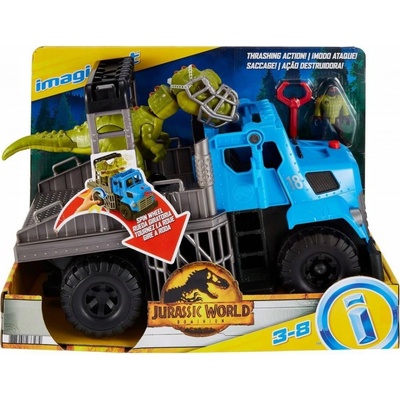 Mattel Fisher Price Imaginext T-REX Únik z náklaďáku