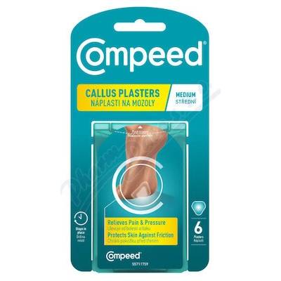 Compeed Náplasti na mozoly střední 6 ks