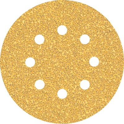 Bosch Brúsny papier EXPERT C470 s 8 otvormi pre excentrické brúsky, 125 mm, zrnitosť 40, 5 ks 2608900803