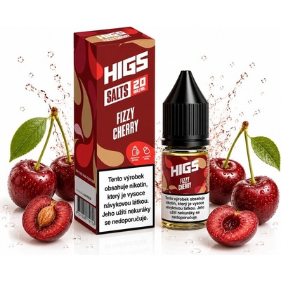 Higs Salts Fizzy Cherry 10 ml 20 mg