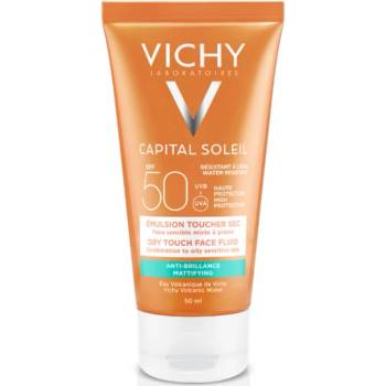 Vichy Capital Soleil Матиращ флуид за лице Dry Touch, SPF50, 50 ml