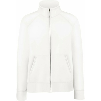 F.O.L. Premium Lady-Fit Sweat Jacket white
