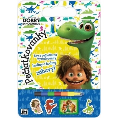 Dobrý Dinosaurus - 40 strán + 3 penové pečiatky