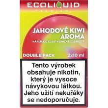Ecoliquid Strawberry Kiwi 2 x 10 ml 6 mg