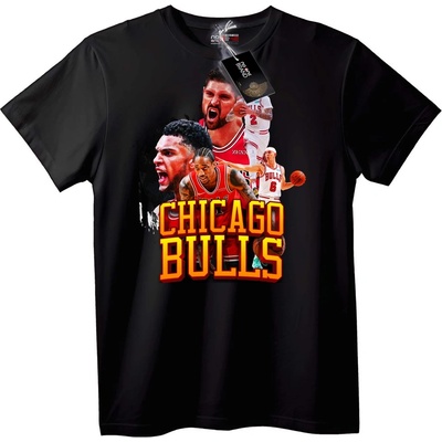 NOONEBRAND Тениска Chicago Bulls отбор - 2XL, White