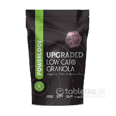 Powerlogy Upgraded Granola granola low carb Dark Chocolate -Strawberry 350 g