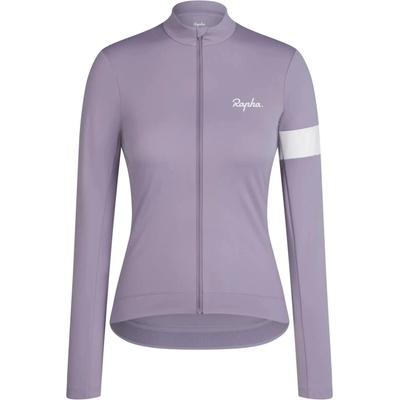 Rapha Core Thermal Long Sleeve Jersey lilac grey/white dámský