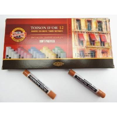 Koh-I-Noor pastel prašný umělecký K10-75 8500 okr tmavý