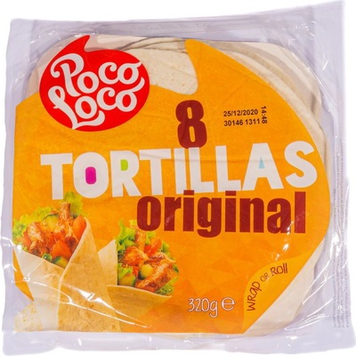 Poco Loco Tortilly obyčajné 320 g