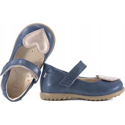 Emel E2433D-3 dievčenské balerínky poltopánky