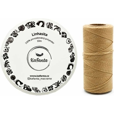 Voskovaná šnúra Linhasita 0,75 mm - farba 531 - 10m