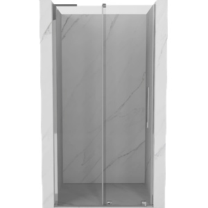 Mexen Velar L плъзгаща се душ врата 90 см, прозрачна, хром - 871-090-003-01-01 (871-090-003-01-01)