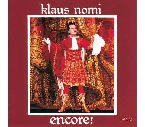 Nomi Klaus: Encore CD
