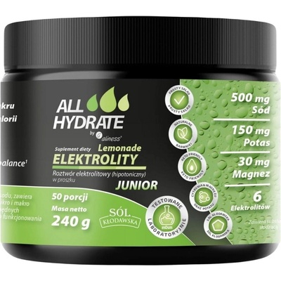 Aliness ALLHydrate Electrolytes Junior, 240 g