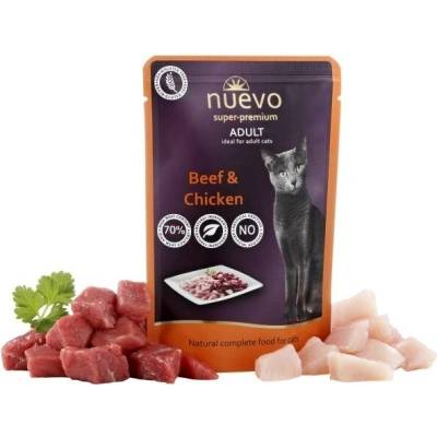 Nuevo kuřecí a hovězí 24 x 85 g