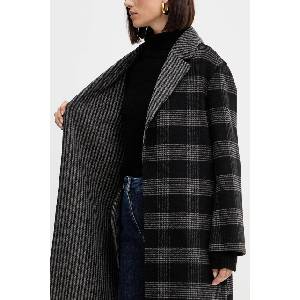 TWINSET Вълнено палто с две лица (252TP2080)