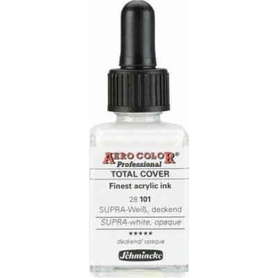 Schmincke Aero Color akrylový atrament Professional Standard 101 supra biela nepriehľadná