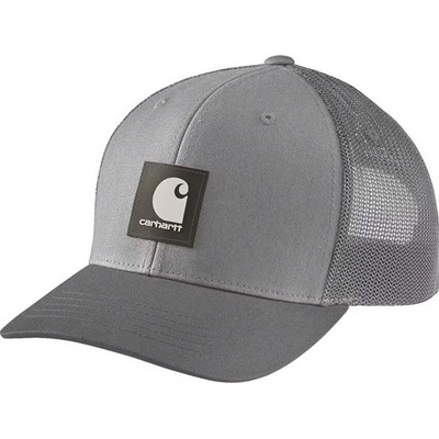 CARHARTT Twill Mesh-Back Logo Patch asphalt